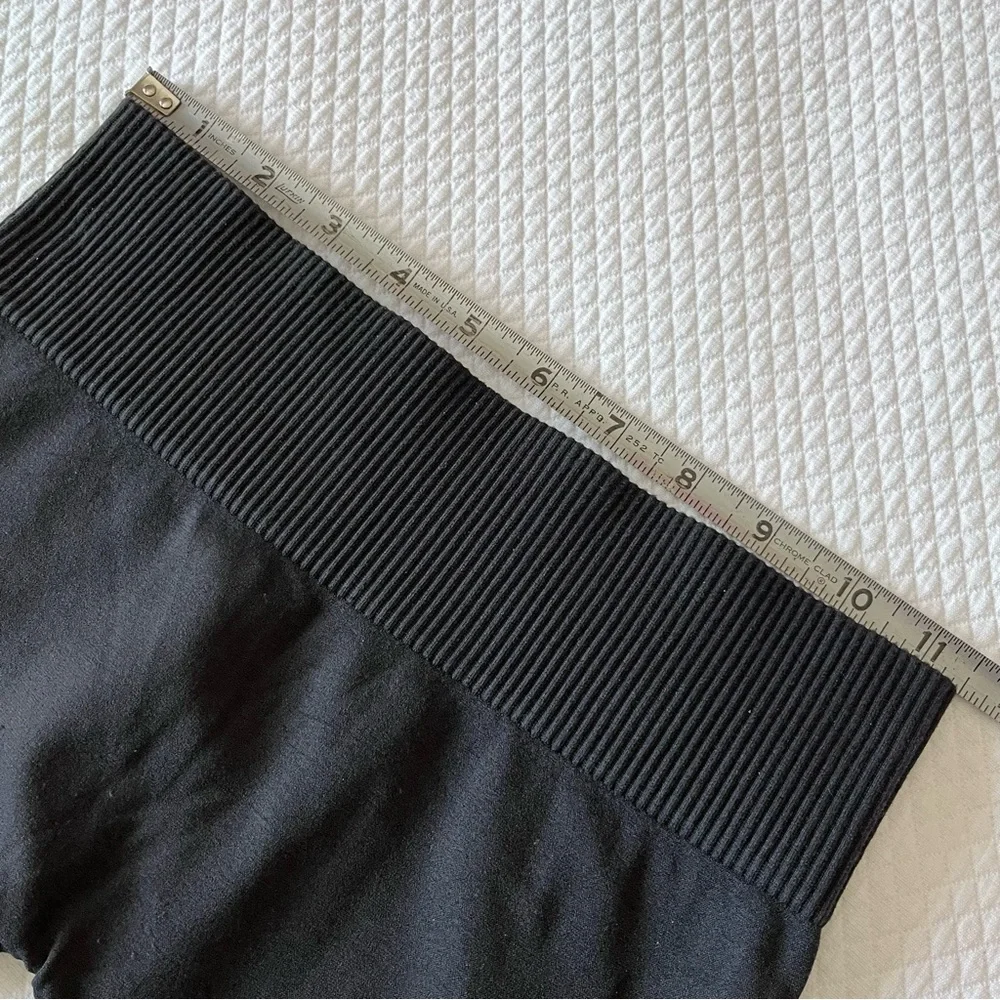 Eye Candy Footless Tights Set of 2 Black Gray Size S/M Juniors‎